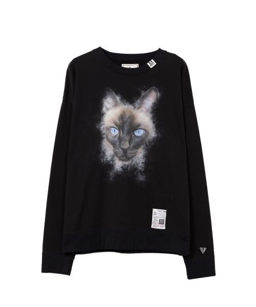Cat Printed Sweatshirt