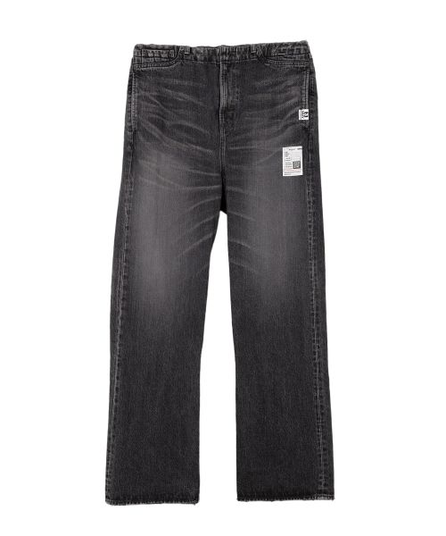 Waist Hem Denim Pants