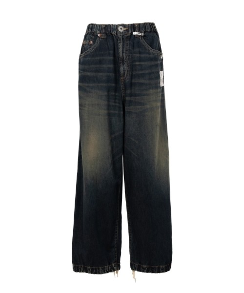 Light Denim Wide Pants