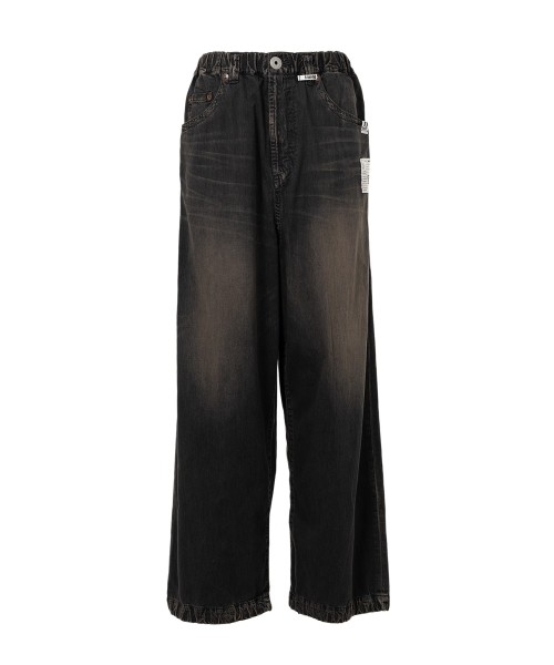 Light Denim Wide Pants