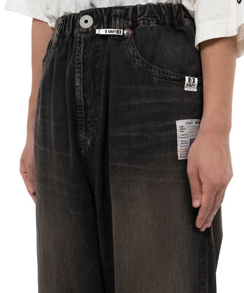 Light Denim Wide Pants
