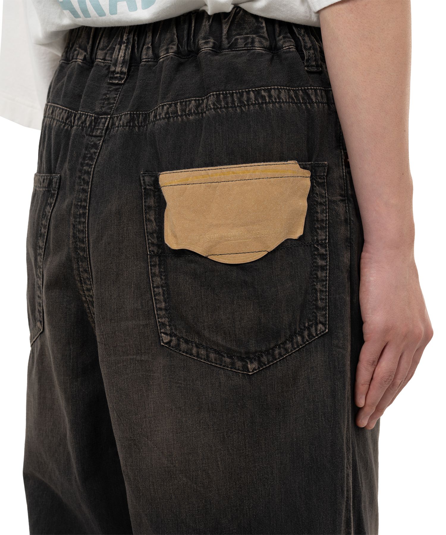 Light Denim Wide Pants