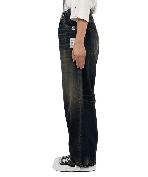 Light Denim Wide Pants