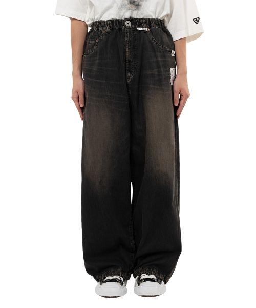 【ヤスハラさん専用】IRENISA VOLUME PANTS サイズ2 タグ付 IRENISA(イレニサ) ツータックワイド スラックス IH-24SS-PO18