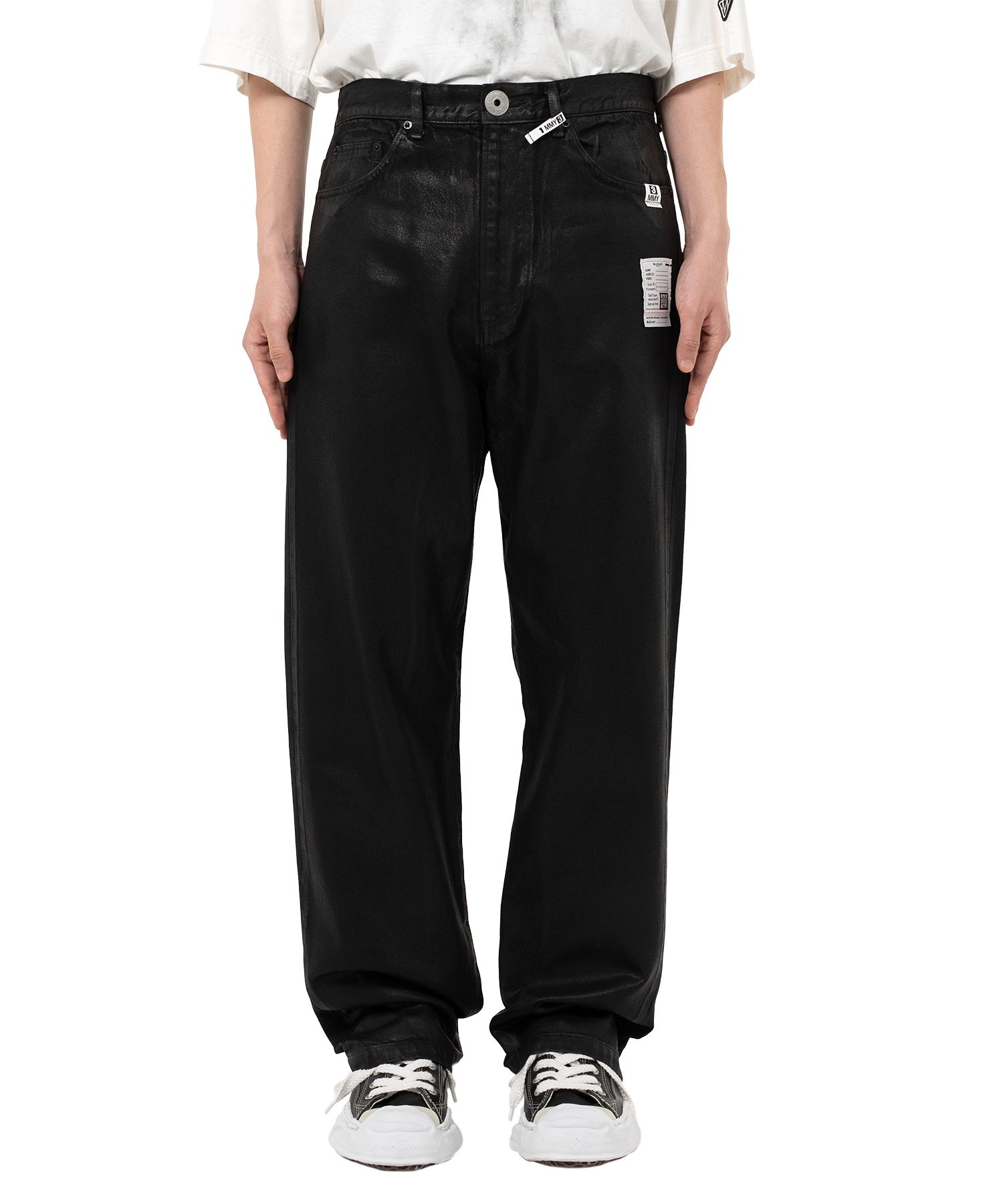 Coated Wide Pants ミハラヤスヒロ25Aw 25AW】Maison MIHARA YASUHIRO ミハラヤスヒロ / Huge Layered