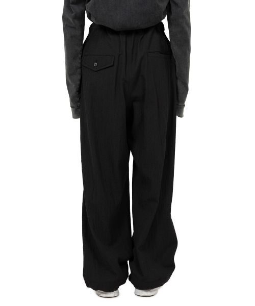 Mix Layered Wool Pants