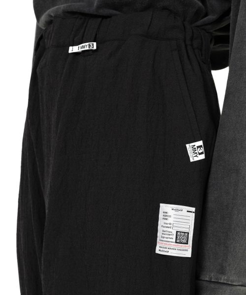 Mix Layered Wool Pants