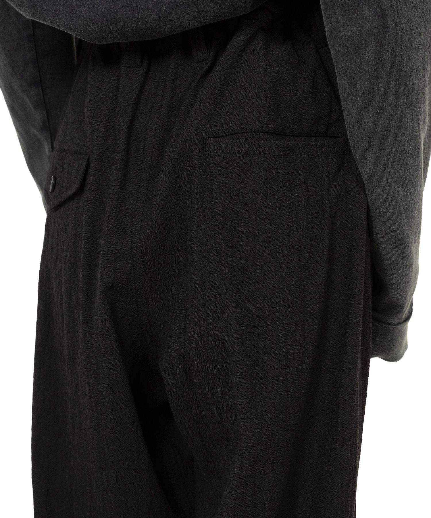 Mix Layered Wool Pants