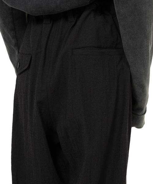 Mix Layered Wool Pants