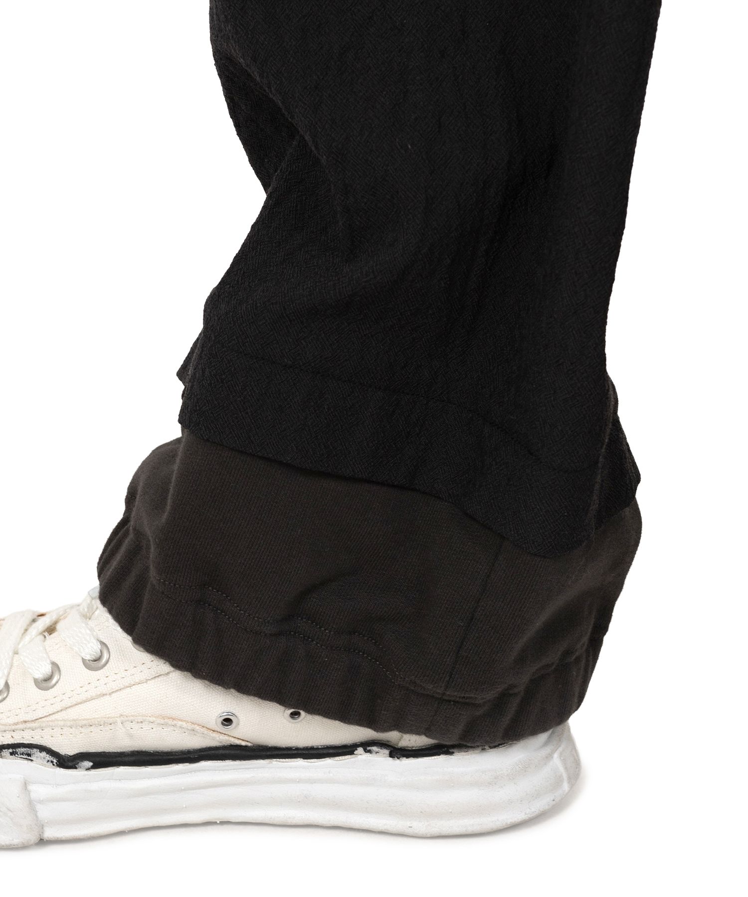 Mix Layered Wool Pants