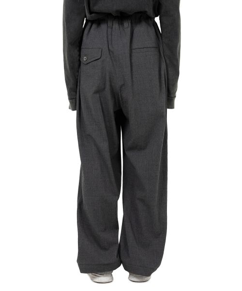 Mix Layered Wool Pants