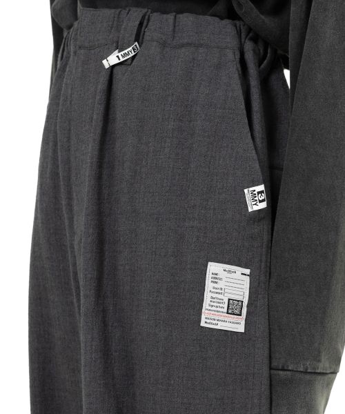 Mix Layered Wool Pants