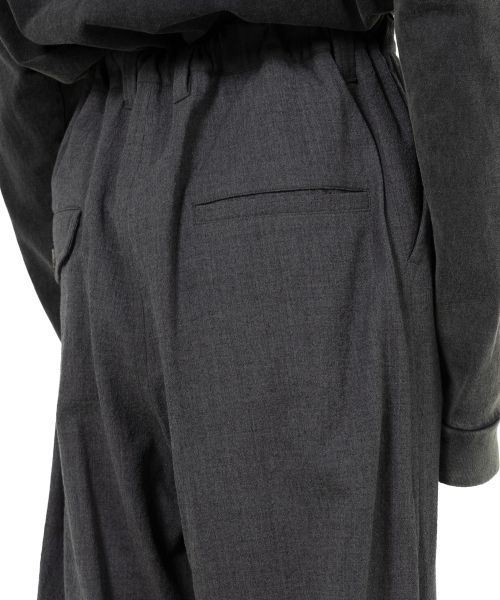 Mix Layered Wool Pants