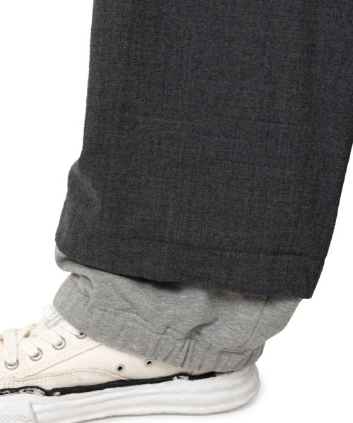 Mix Layered Wool Pants