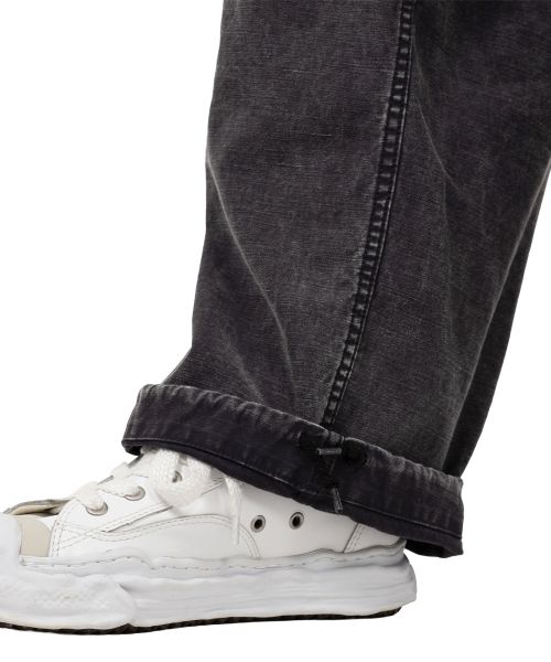 Cotton Satin Cargo Pants