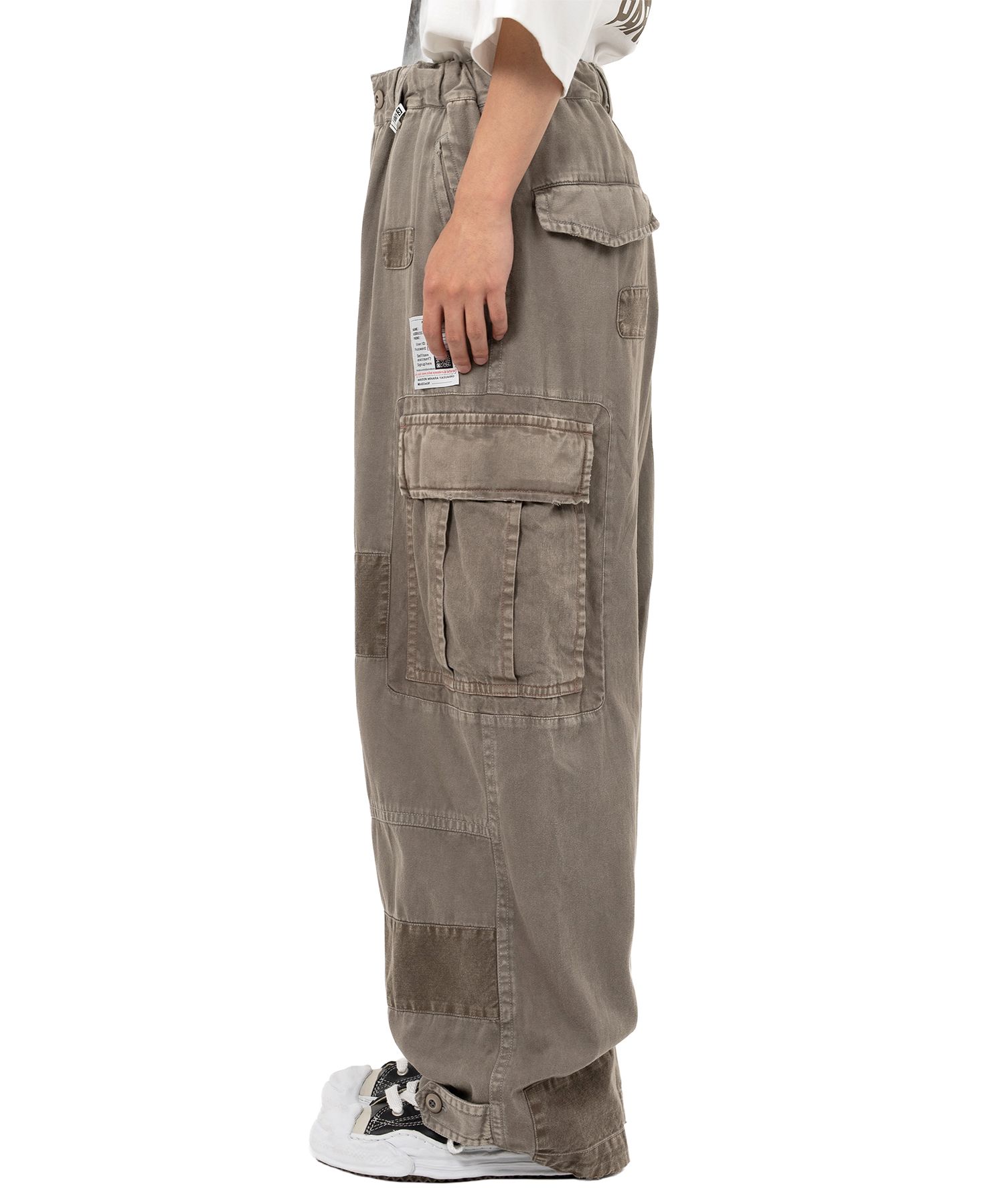 【Mihara Yasuhiro】　ダメージカーゴパンツ Maison MIHARA YASUHIRO ONLINE STORE（メゾンミハラヤスヒロ