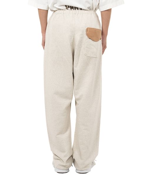 Embellished Distressed Sweat Pants