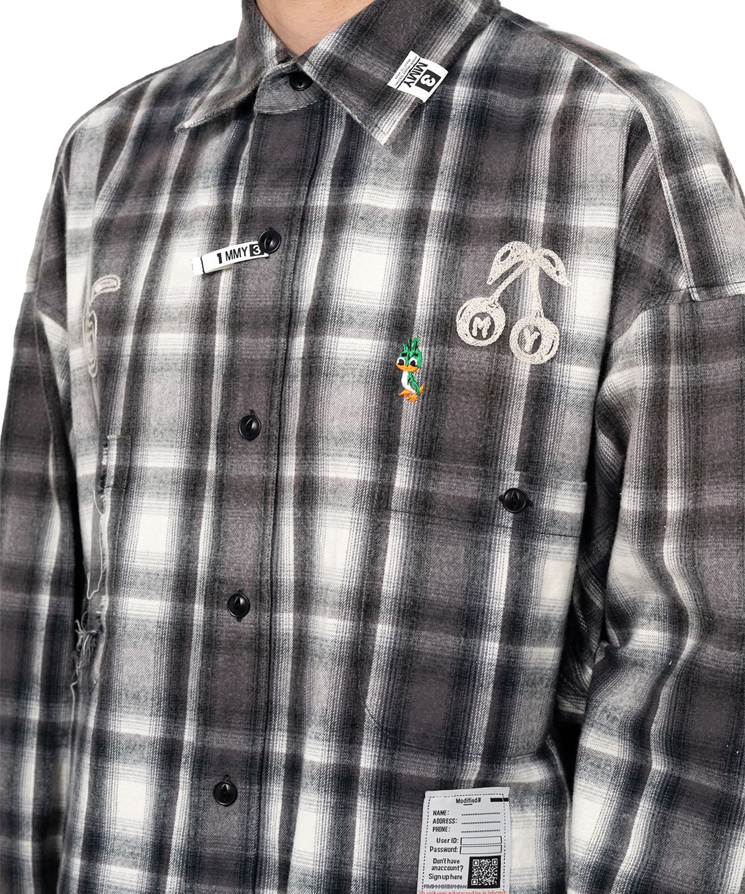 Vintage Like Check Shirt