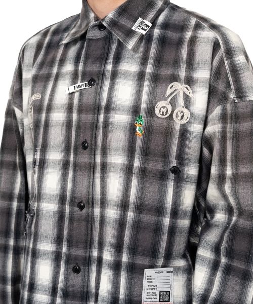 Vintage Like Check Shirt