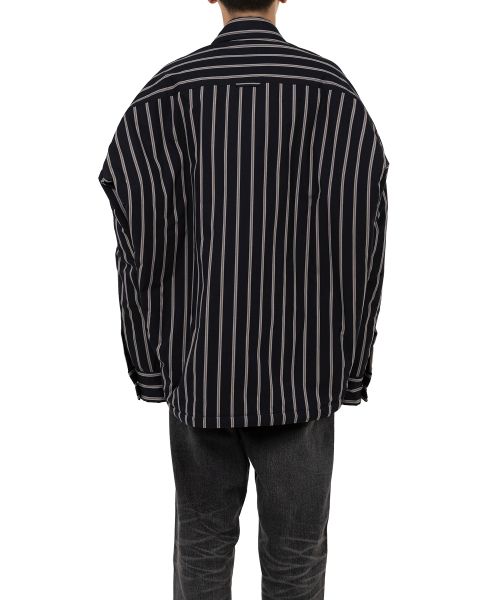 ミハラヤスヒロ/mihara yasuhiro　シャツフーディ Maison MIHARA YASUHIRO - 【24AW】スウェット パーカー ロング