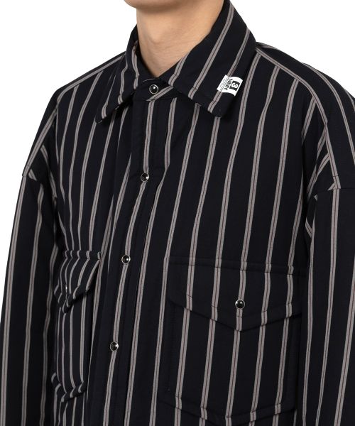 Stripe Puffer Shirt