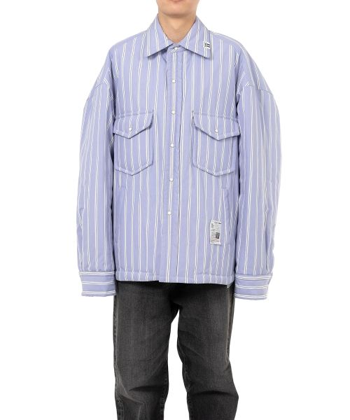Stripe Puffer Shirt
