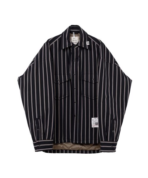 Stripe Puffer Shirt