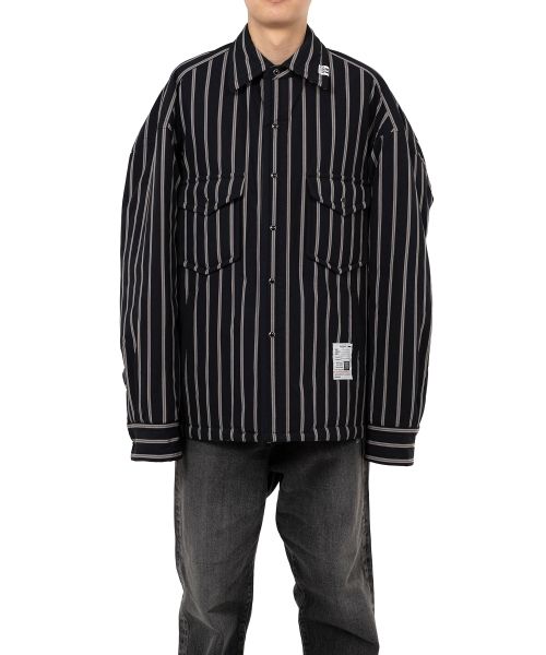 Stripe Puffer Shirt
