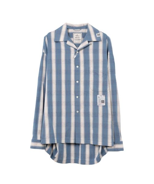 メゾンミハラヤスヒロ　Sleeve Layered Stripe Shirt Maison MIHARA YASUHIRO ONLINE STORE（メゾンミハラヤスヒロ