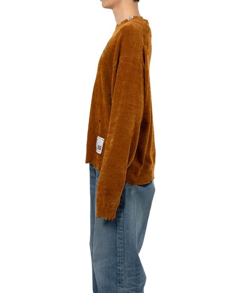 Distressed Knit Sweater