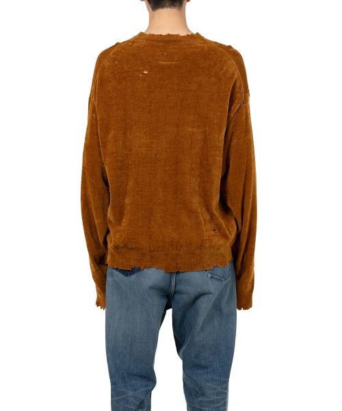 Distressed Knit Sweater