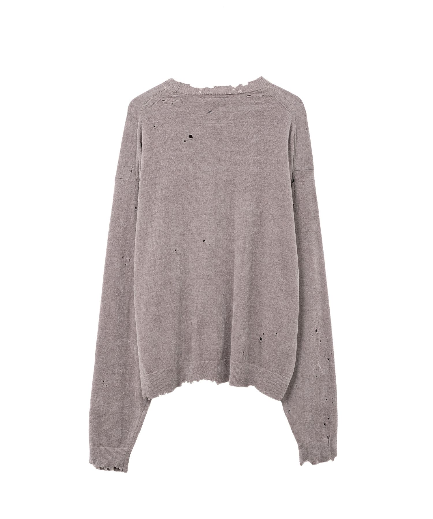 Distressed Knit Sweater