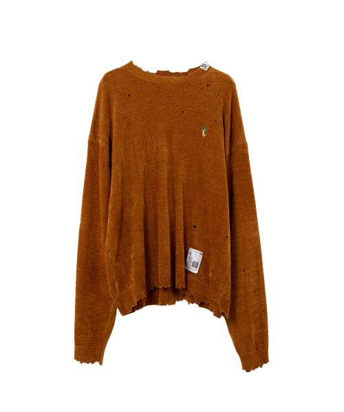 Distressed Knit Sweater