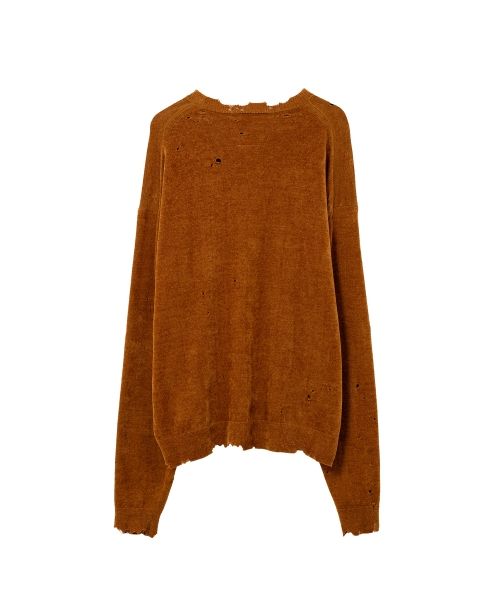 Distressed Knit Sweater