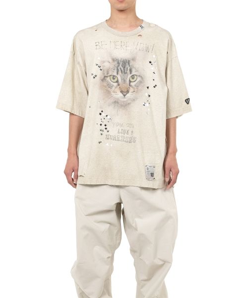 MAISON MIHARA YASUHIRO 2024SS ハスキー刺繍Tシャツ