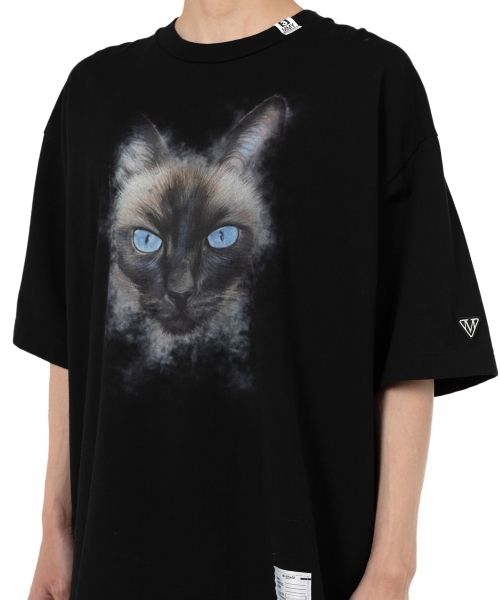 Cat Printed T-shirt