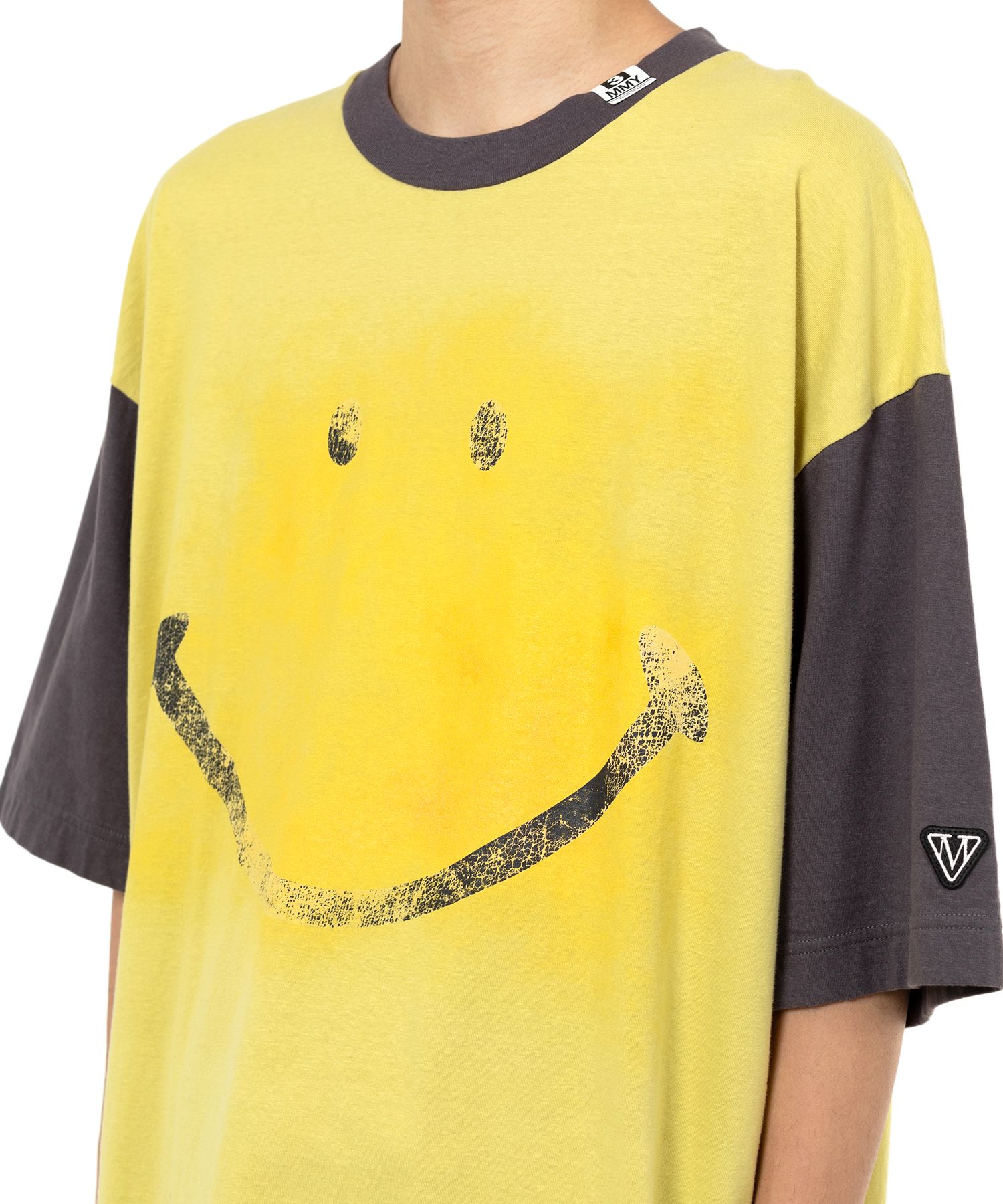 【MIHARAYASUHIRO】Smily Face Printed Ringer Tシャツ 全３色 Maison MIHARA YASUHIRO ONLINE STORE（ミハラヤスヒロ