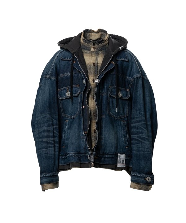 Triple Layered Denim Jacket