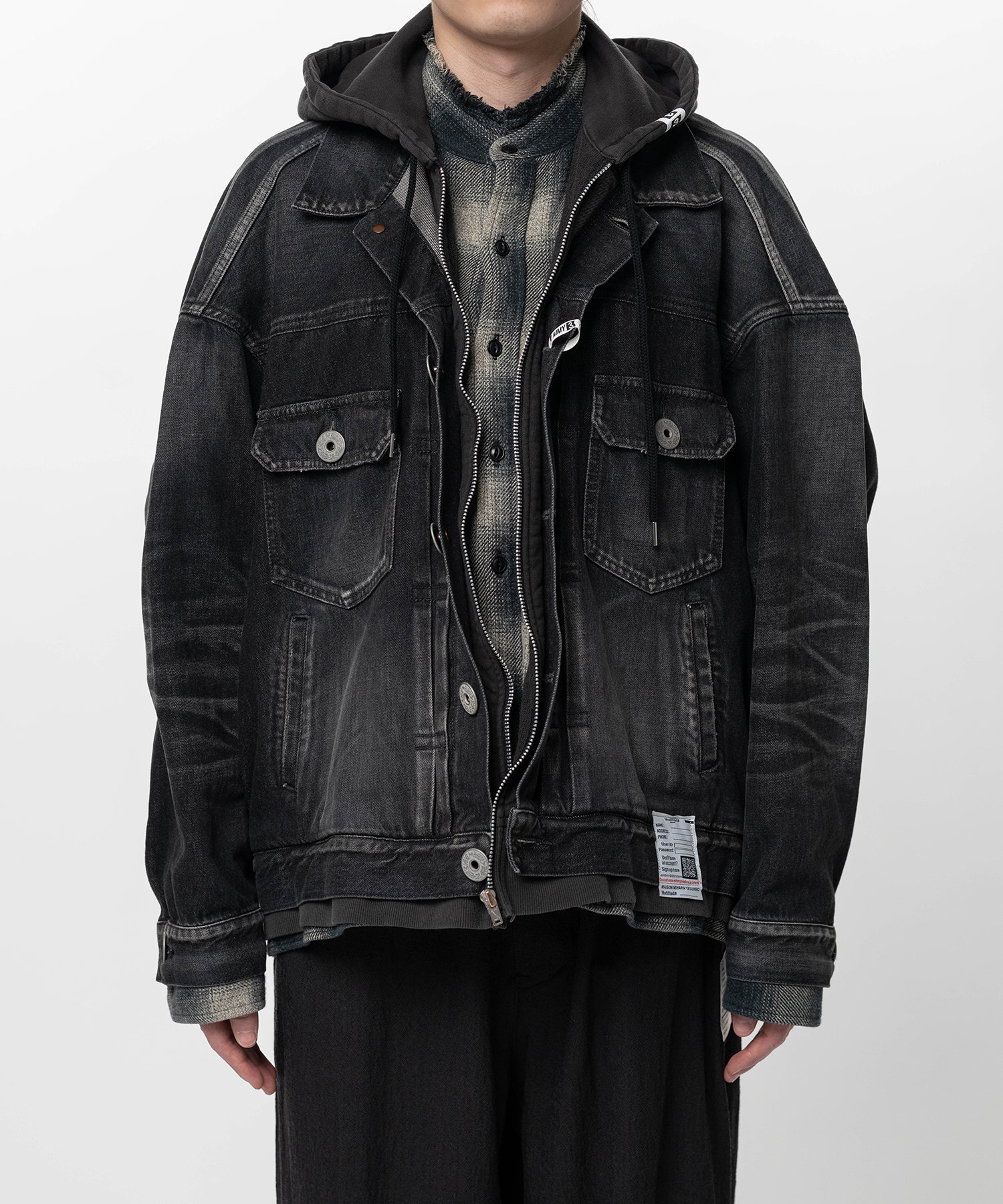 Triple Layered Denim Jacket