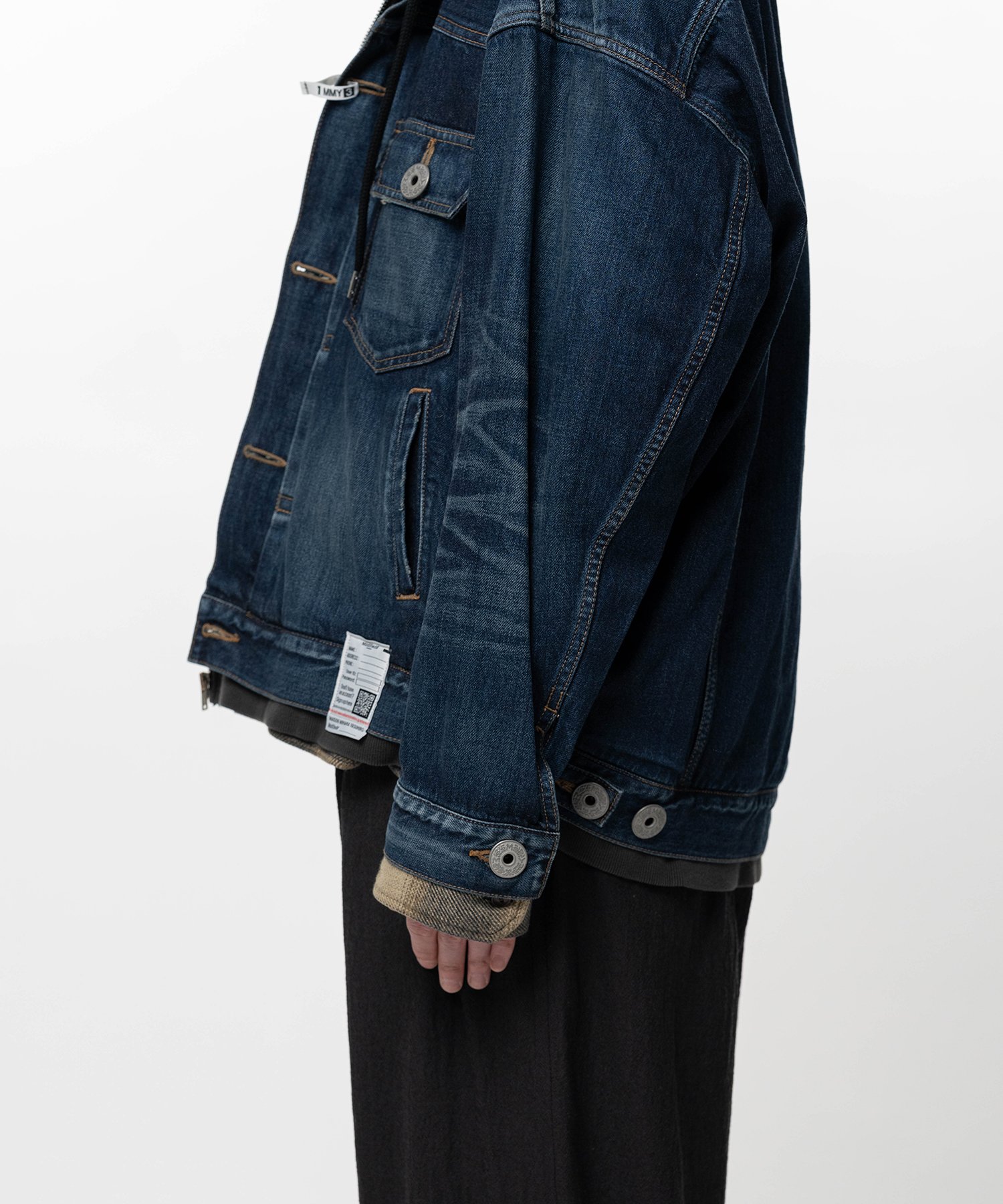 Triple Layered Denim Jacket
