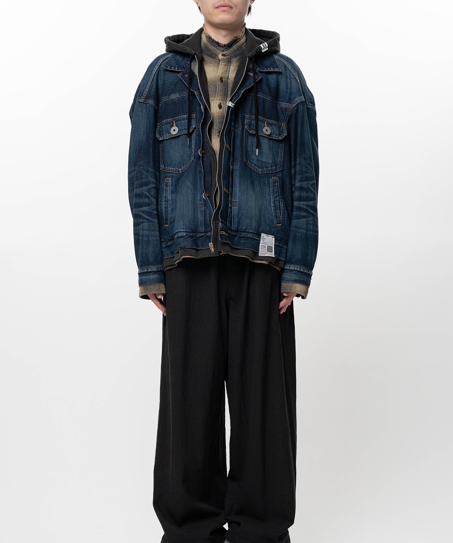 Triple Layered Denim Jacket