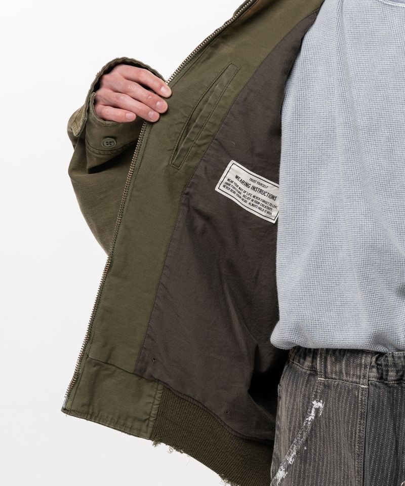 Sun Faded Like Military Jacket