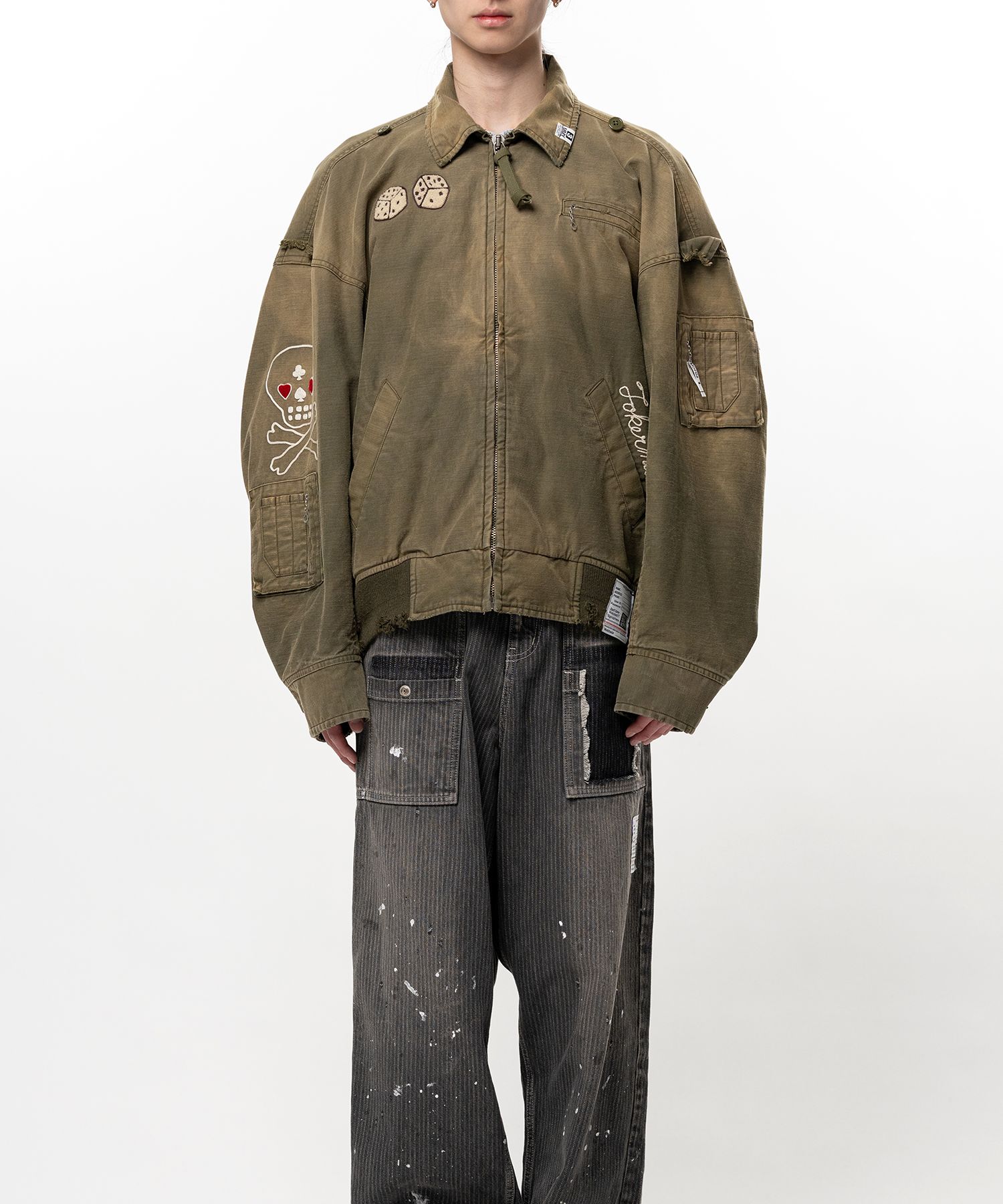 Sun Faded Like Military Jacket