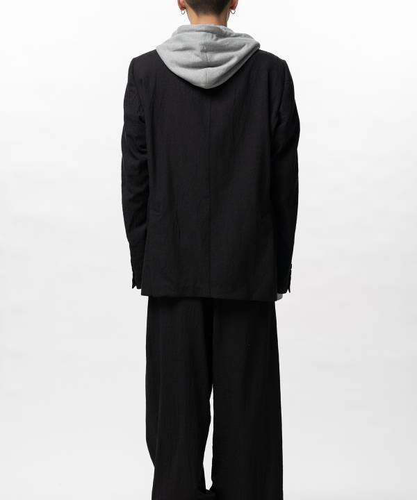 Mix Layered Wool Jacket