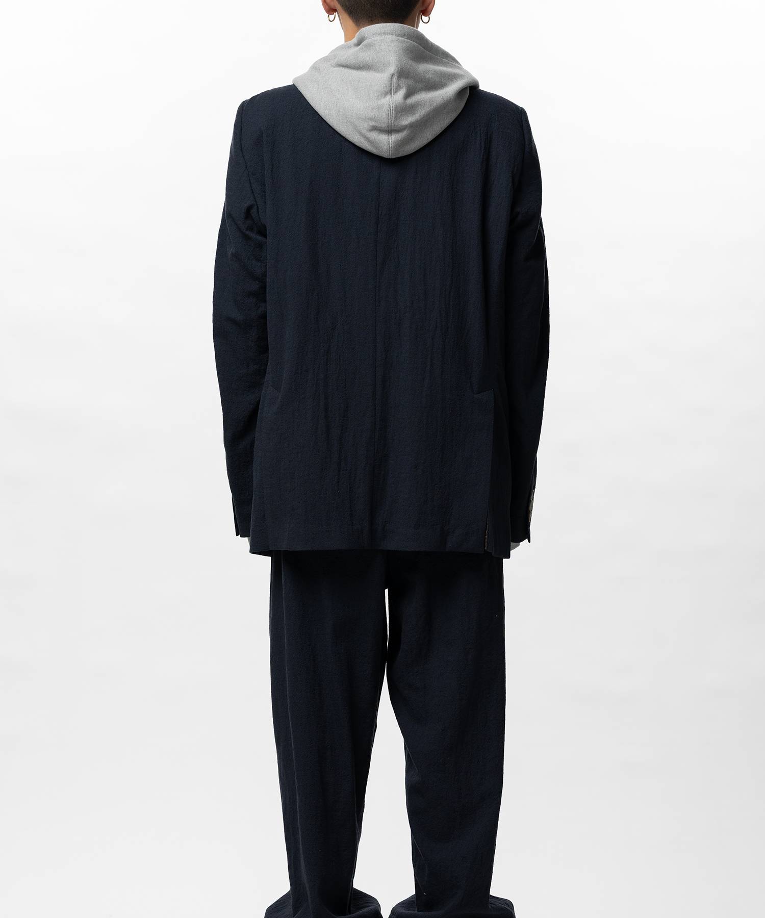 Mix Layered Wool Jacket