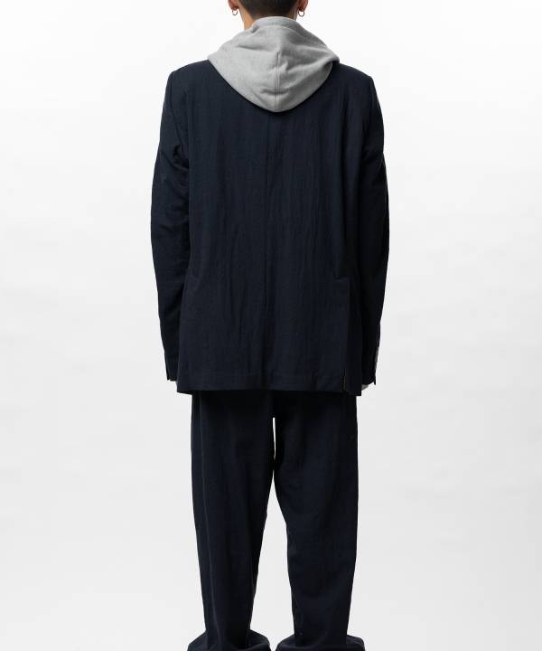 Mix Layered Wool Jacket