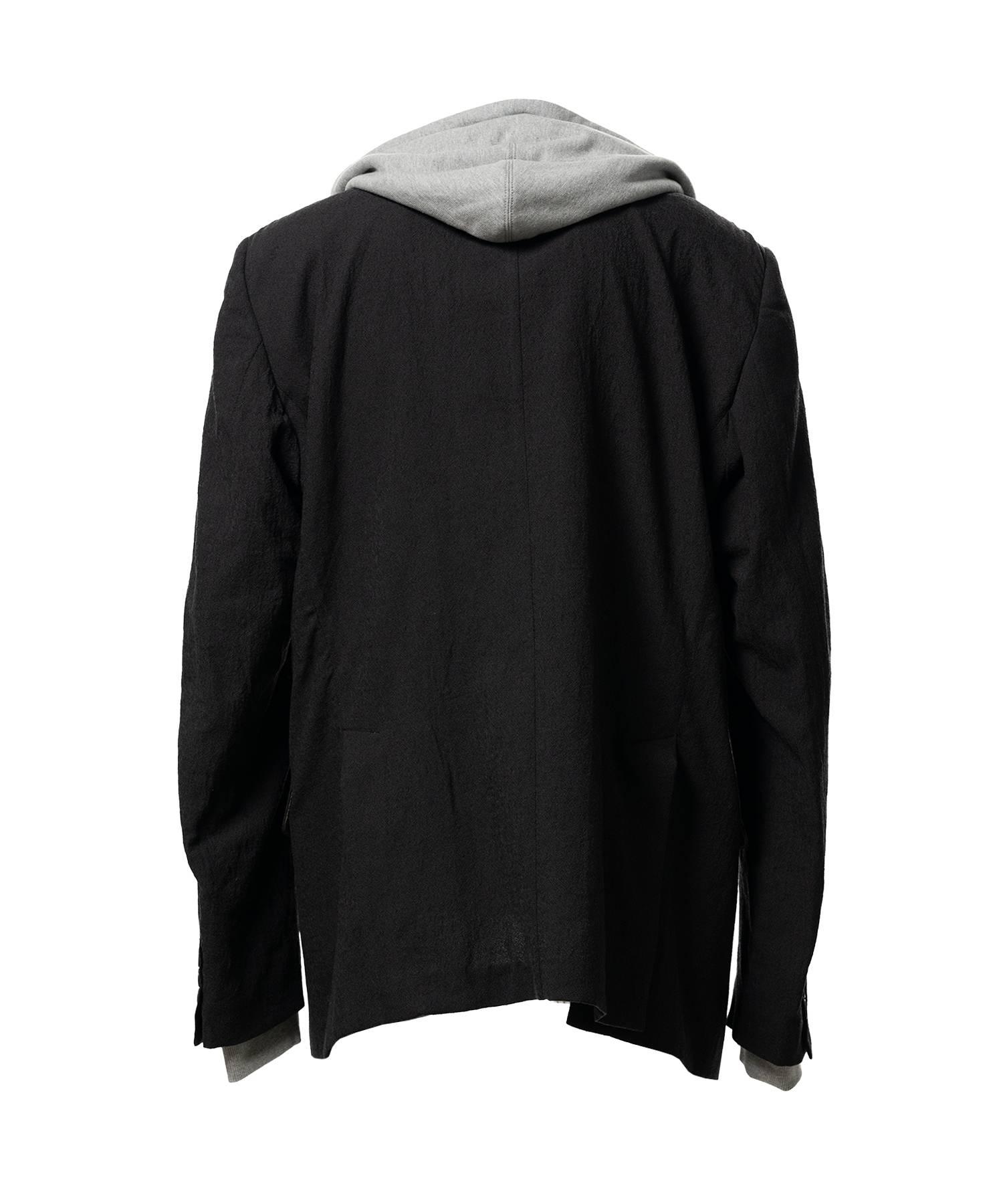 Mix Layered Wool Jacket