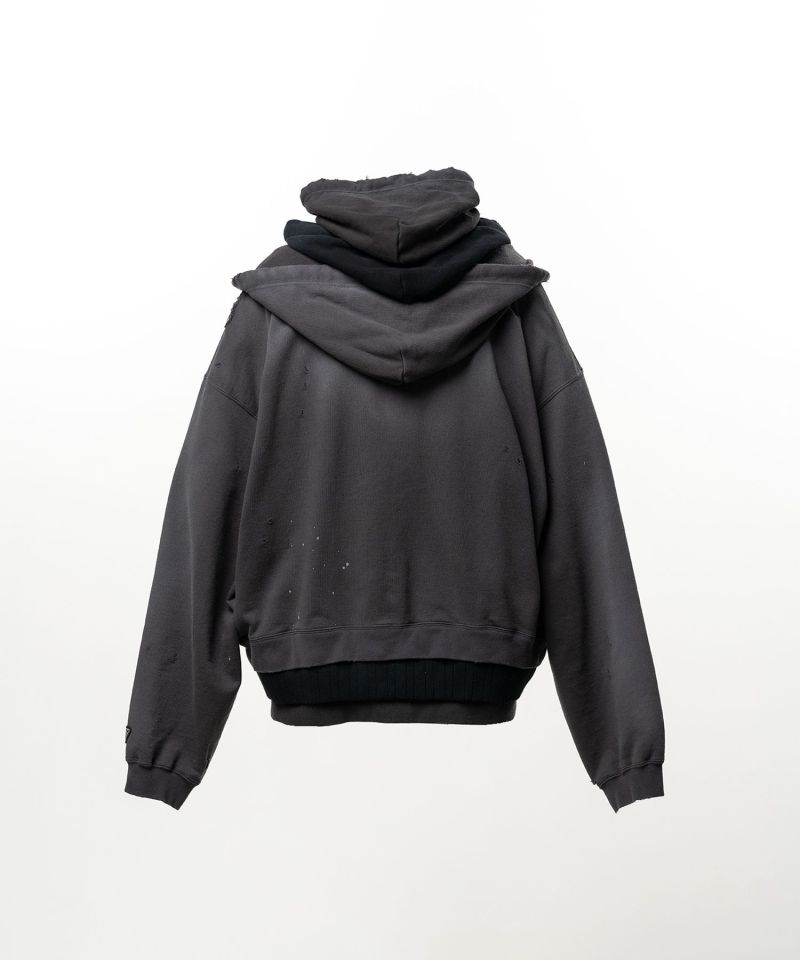 Triple Layered Zip-up Hoodie