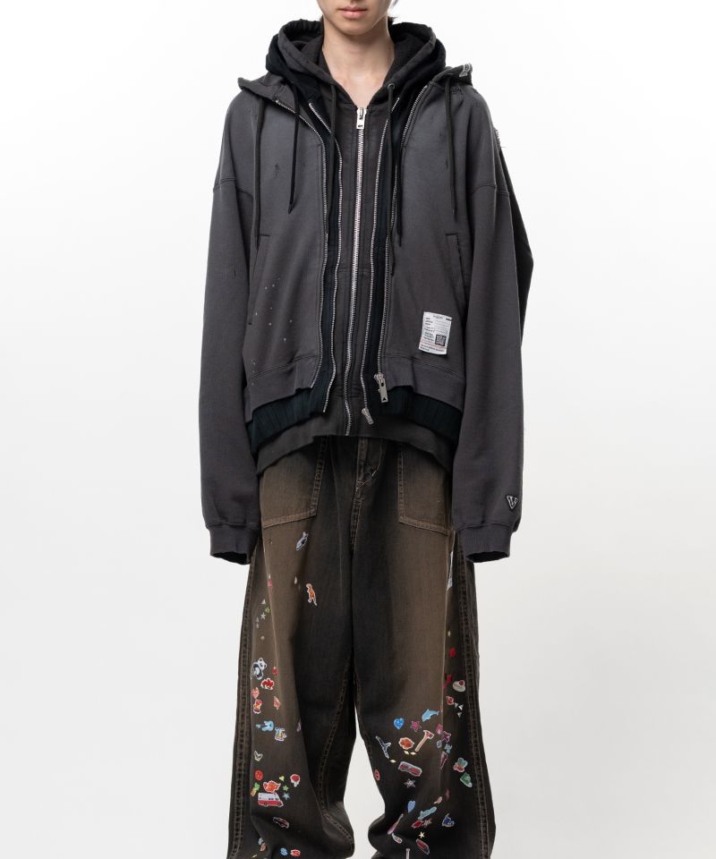 Triple Layered Zip-up Hoodie