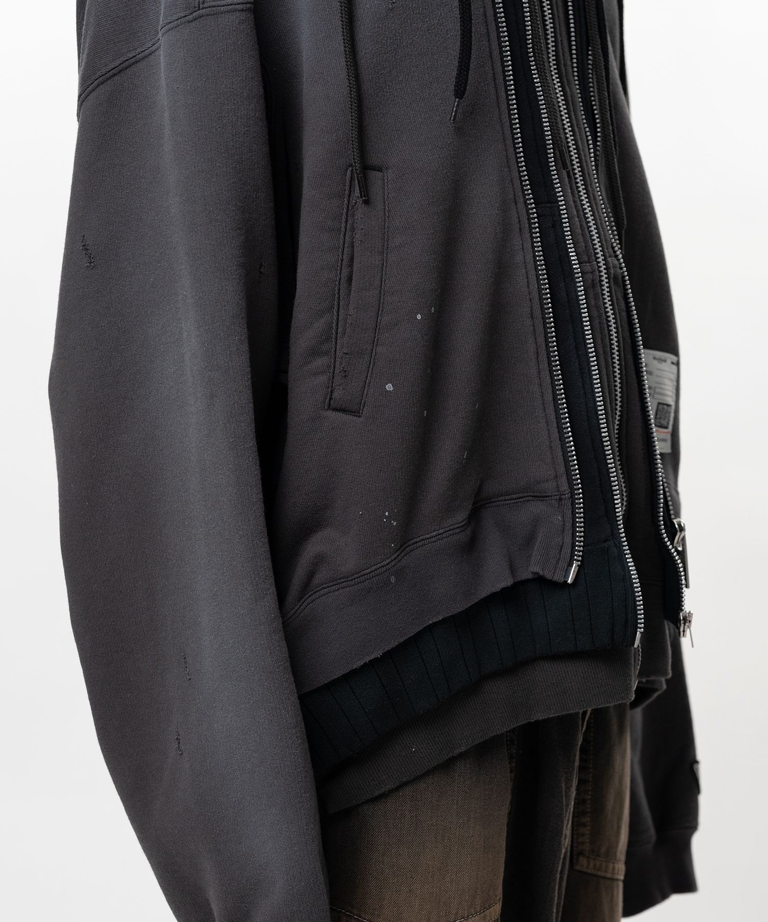 Triple Layered Zip-up Hoodie